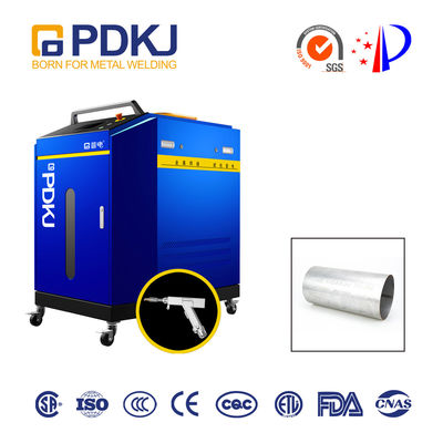 Handheld Automatic Wire Feeding Fiber Laser Welding Machine For Stainless Steel Annular Cylinder